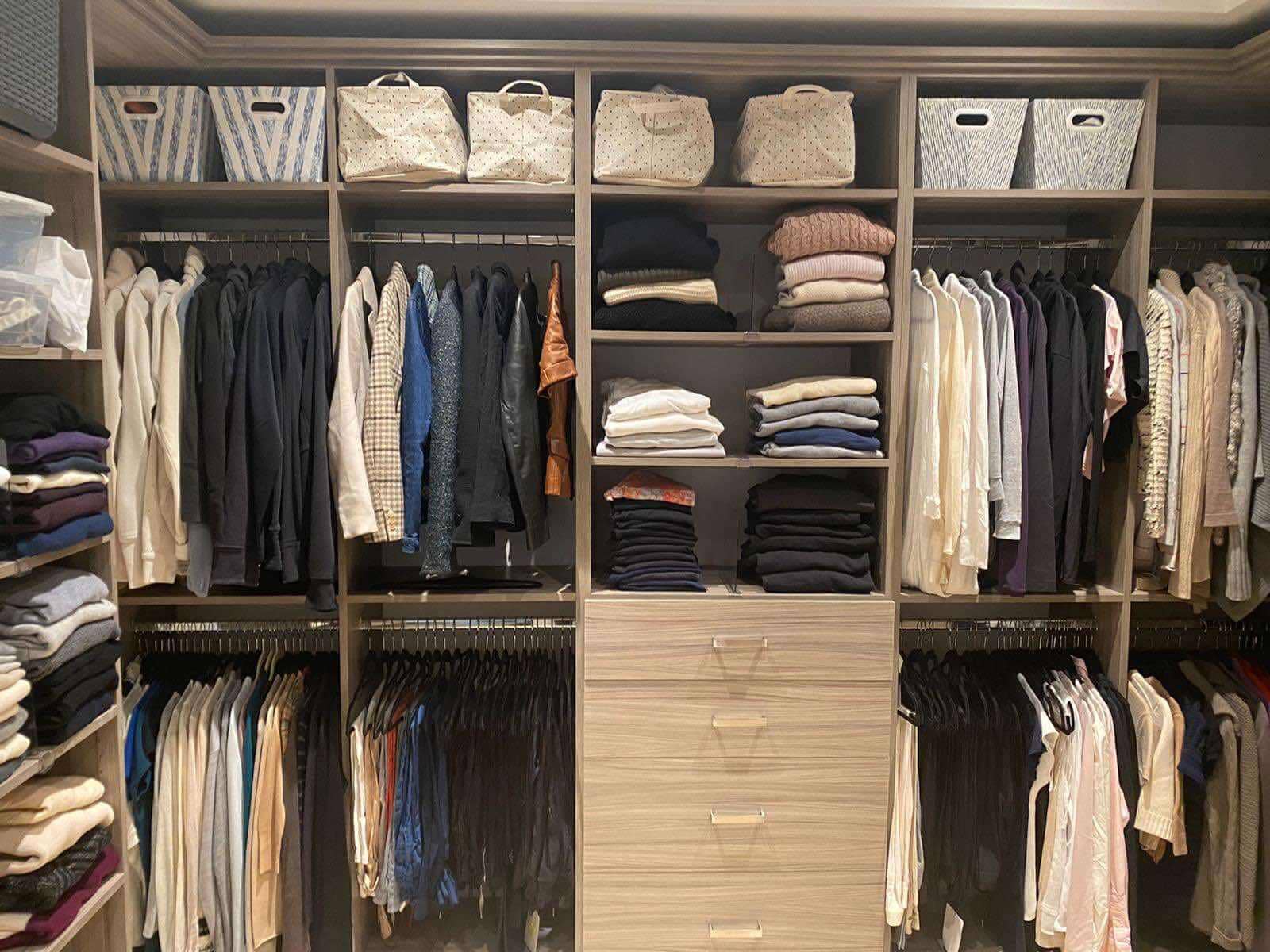 Organizing Clothes by Category