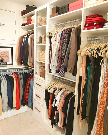 wardrobe organization